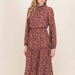 Paisley Midi Dress